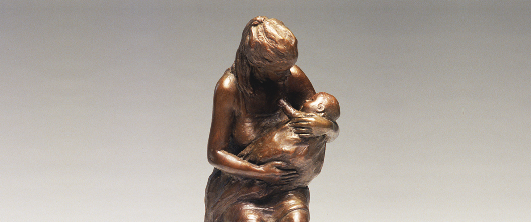 Bronze figurative sculpture by Gwen Marcus